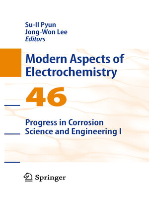 cover image of Progress in Corrosion Science and Engineering I